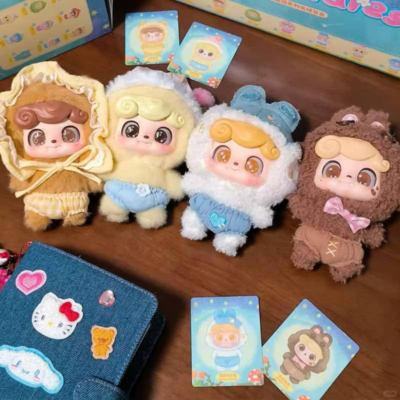 Jotoys Qbaby Märchen-Plüsch-Serie, Blindbox, Rucksack-Anhänger, Plüsch / Textil - Bild 5
