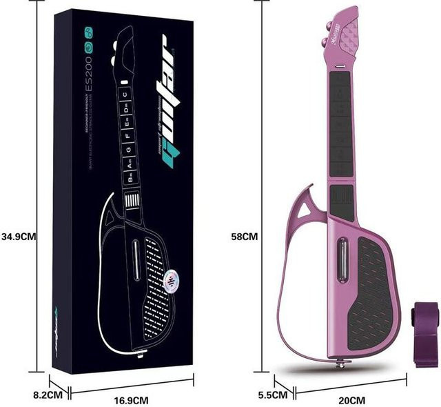 Linyi toy car, Intelligente Saitenlose Gitarre, Musikspielzeug, ab 14 Jahre - Bild 1