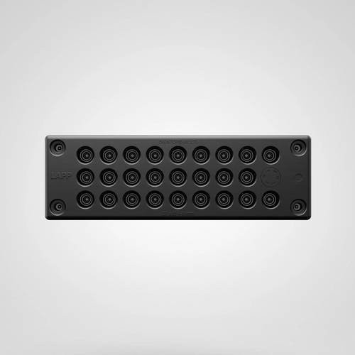 LAPP SKINTOP MULTI VENT VERSION 5 Mehrfachkabeldurchführungsplatte in Schwarz - Bild 1
