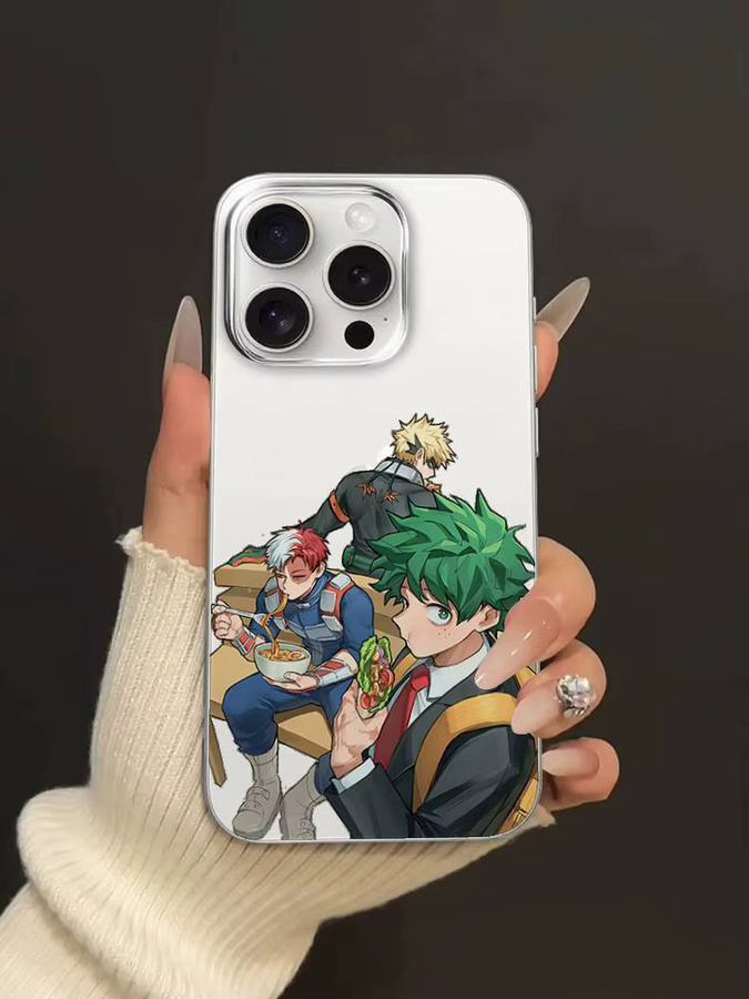 Transparente und stoßfeste Anime My Hero Academia Handyhülle für iPhone 11 bis iPhone 17 Pro Max - Bild 5