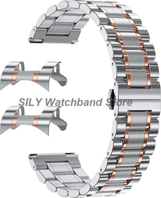 asukaband Uhrenarmband Edelstahl, Bicolor, Unisex - Bild 1