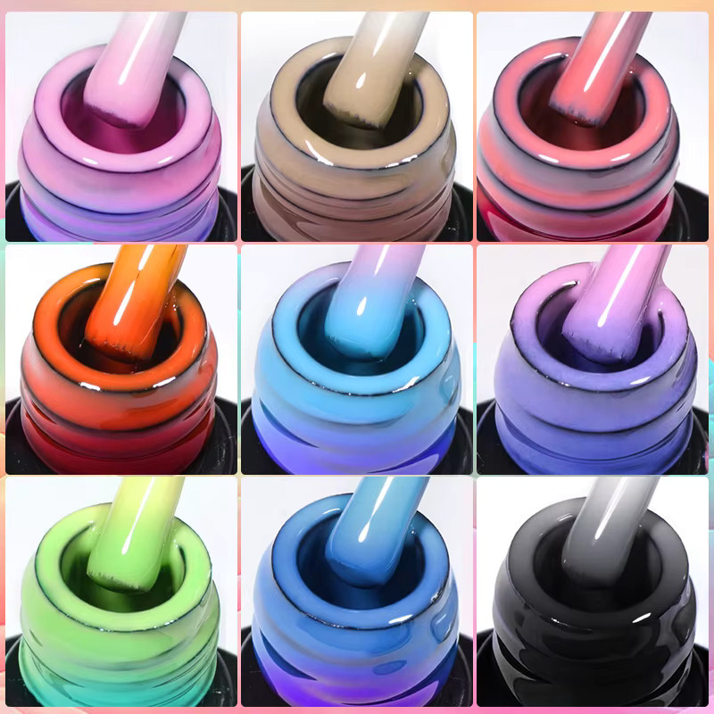 Four Lily Thermo-Gel-Nagellack, 10 ml, Glänzend - Bild 3