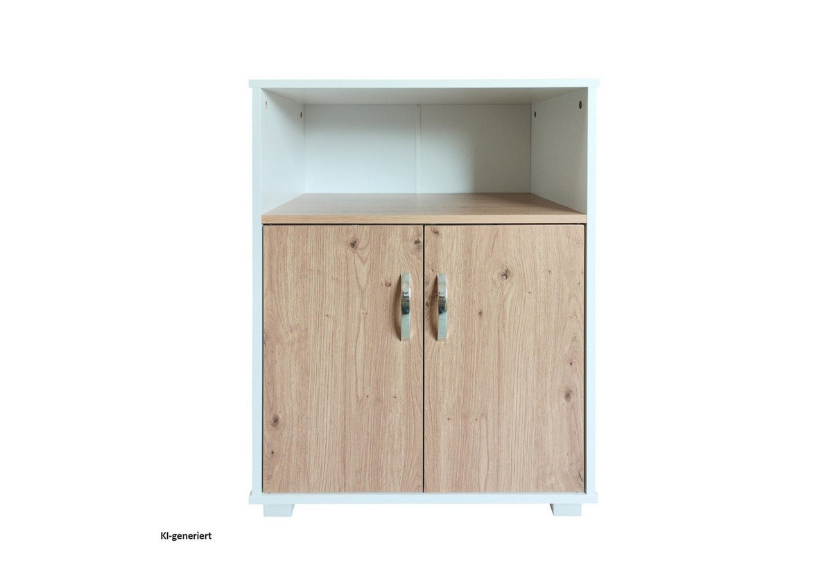 HTI-Line Mehrzweckschrank Blanca Küchenschrank Anrichte in Weiß - Bild 1