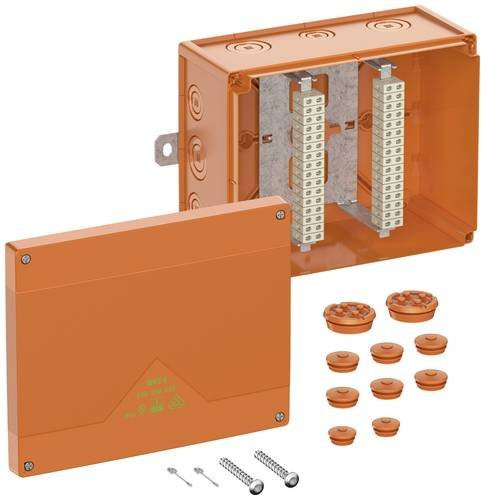 Spelsberg Abzweigkasten Orange IP66 B/T/H: 20,0 x 25,0 x 12,0 cm - Bild 1