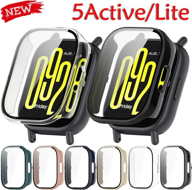 CAOWTAN Schutzhülle für Xiaomi Redmi Watch 5 Lite, Silikon, Weiß, Unisex - Bild 1