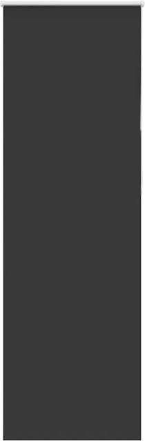 vidaXL Verdunkelungsrollo Schwarz aus Polyester, B: 85 cm, H: 210 cm - Bild 1