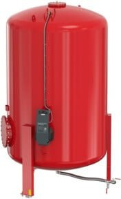Flamco Druckhalteautomat FLEXCON M-K/U 10000 l, Farbe Rot, mit Display und austauschbarer Membran, Rp 1 1/2, PN 3 - Bild 1