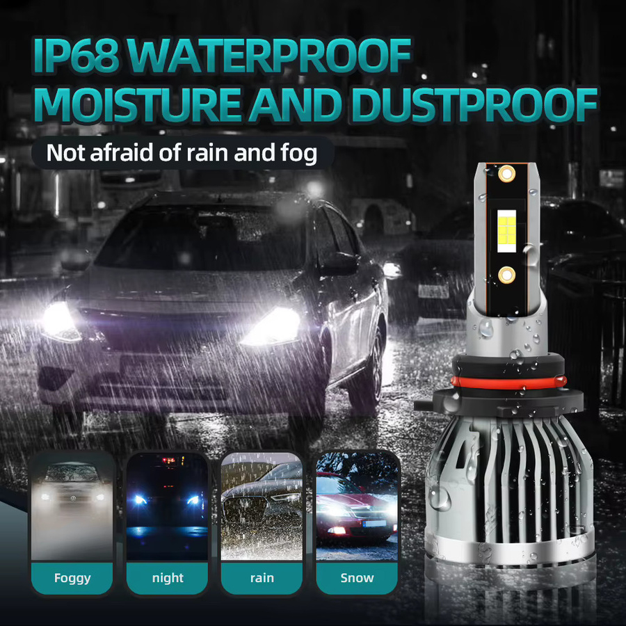 Roadsun Ultraheller H4 Auto-LED-Scheinwerfer in Silber für Toyota Hilux (Modelle 2004 bis 2019) - Bild 4