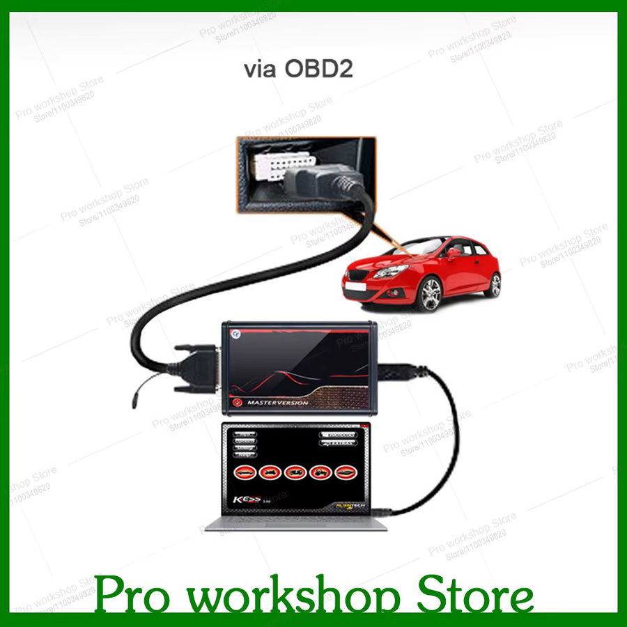 KESS V5.017 ECU-Programmier-Tool mit Ksuite 2.80 Software zur Fehlercode-Wiederherstellung für Autos, Motorräder, LKWs, Traktoren und Boote - Bild 3