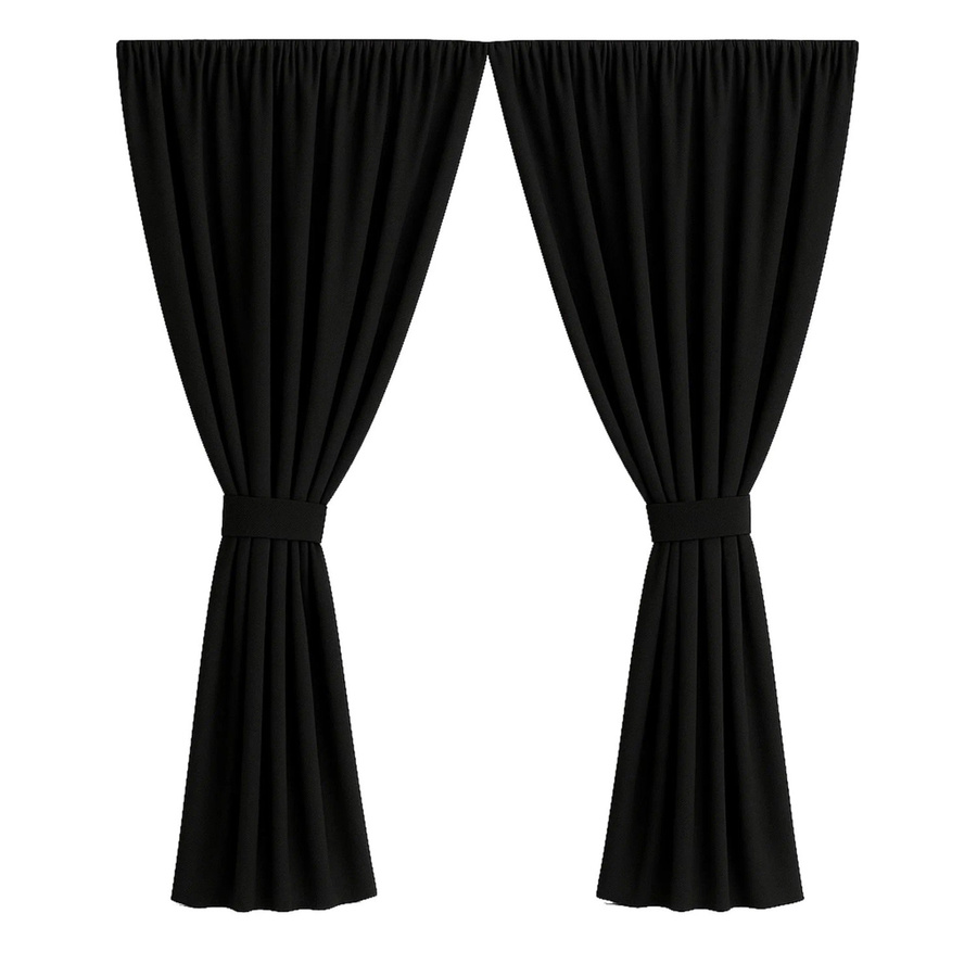 Setgarden Curtain Garden Outdoor Vorhang Schwarz B: 155 cm, H: 240 cm - Bild 2