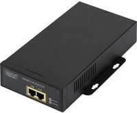 Digitus Gigabit Ethernet PoE++ Injektor 802.3at, 95 W, Schwarz - Bild 1