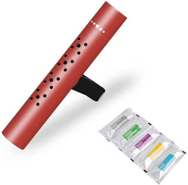 Happy Market Auto-Lufterfrischer, Aromatherapie-Stick, Rot, Unisex - Bild 1