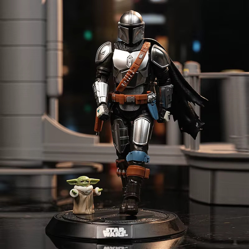 Blokees Star Wars Champion-Klasse Mandalorianer Grogu Din Djarin Bo Katan Kryze, Actionfigur, Montagemodell - Bild 3
