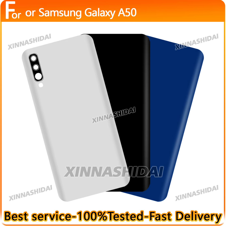 Ersatz-Batterie-Rückabdeckung für Samsung Galaxy A50 in Weiß als Reparaturset für Android-Mobiltelefone - Bild 2