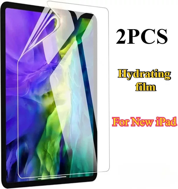 2er-Set Hydrogel Displayschutzfolie für Apple iPad Air M2/M3 und iPad Pro 11 M4, transparent - Bild 1
