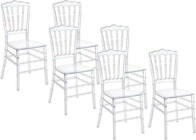 Vente-unique Ambelon Design Stuhl aus Polycarbonat in Transparent - Bild 1