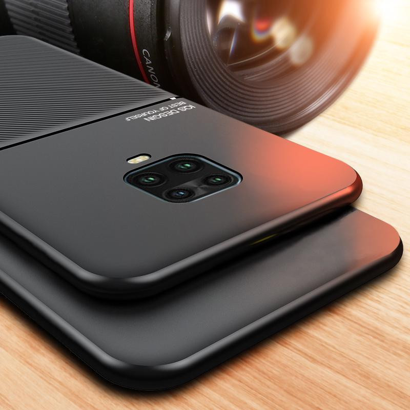 Magnetische Lederhülle für Xiaomi Redmi Note 9 Pro / Note 9S / Note 9 Pro Max mit weichem Rahmen in Schwarz, Blau, Grün oder Rot - Bild 3