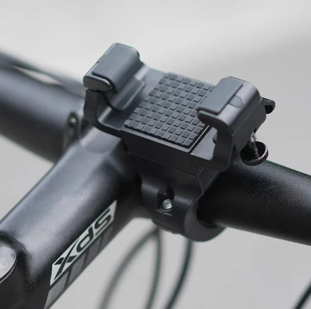 UPPEL Fahrrad-Telefonhalter für MTB und Fahrrad, 360 Grad drehbar, Handy-Halterung in Schwarz, Halterung für 31,8 mm - Bild 1