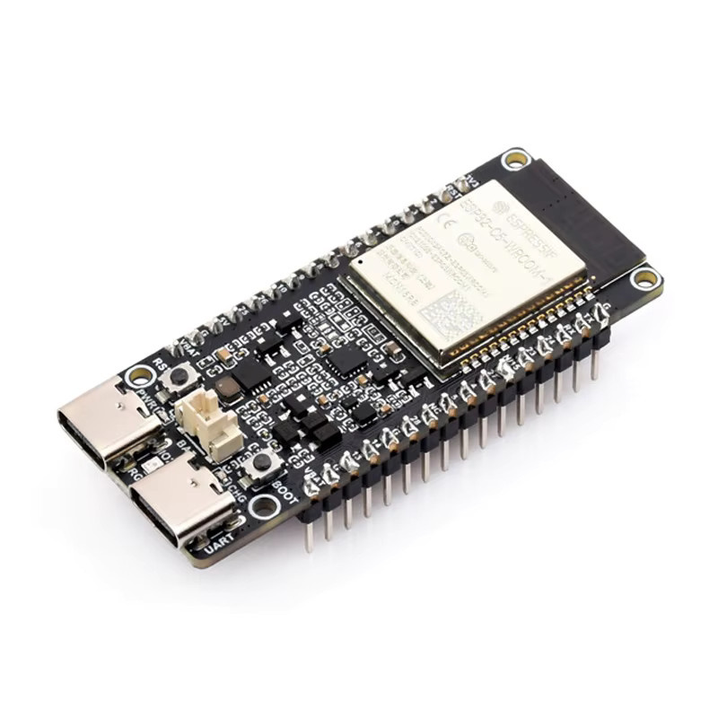 Waveshare ESP32-C5-WROOM-1 N16R8/N32R8 Entwicklungsboard mit Dual-Band Wi-Fi 6 und 240MHz RISC-V MCU in Schwarz - Bild 3