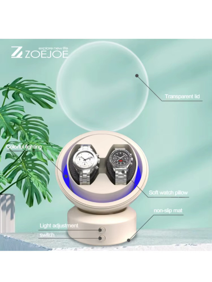 ZOEJOE Einzel-Uhrenbeweger, 2 Fächer, Unisex - Bild 4