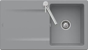 Villeroy & Boch Spüle Siluet 50 Aufbauspüle aus Keramik in Ivory CeramicPlus - Bild 1