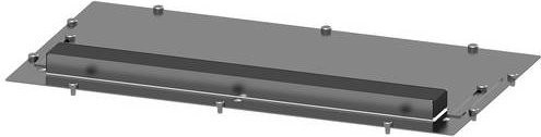 Siemens Bodenblech 8PQ2300-6BA22 in Grau - Bild 1