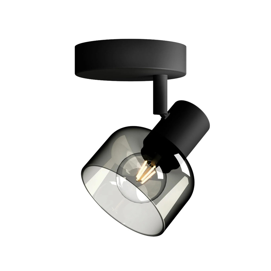 Philips Hue Spot Sleet Wandleuchte Schwarz mit Glas und E14 Sockel, verstellbar - Bild 2
