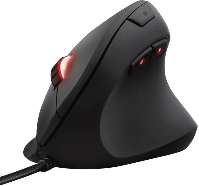 Trust Gaming Maus GXT 144 REXX Vertikal in Schwarz - Bild 1