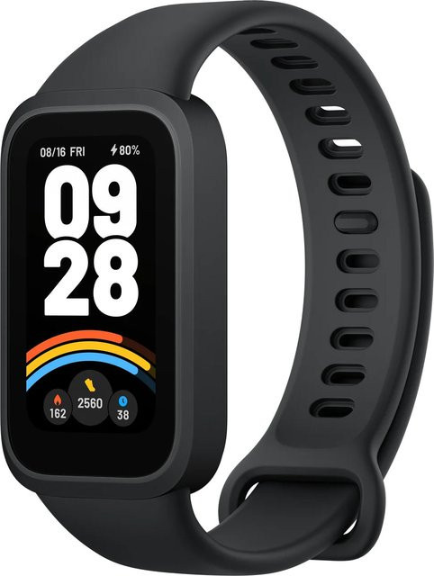 Xiaomi Smart Band 9 Active Fitness-Armband in Schwarz mit Bluetooth, Herzfrequenzmessung, SpO2-Überwachung und Schlaftracking - Bild 1