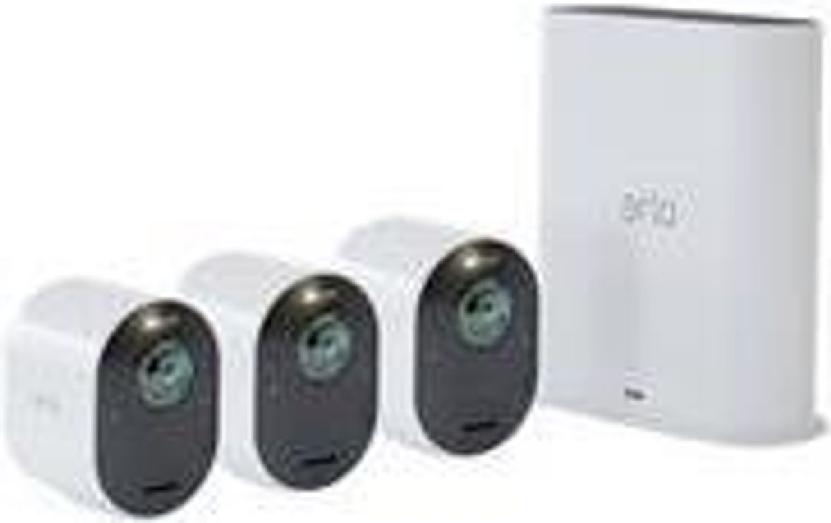 Arlo Ultra 2 4K Kabelloses WLAN IP-Überwachungskamera-Set VMS5340-200EUS mit 3 Kameras - Bild 2