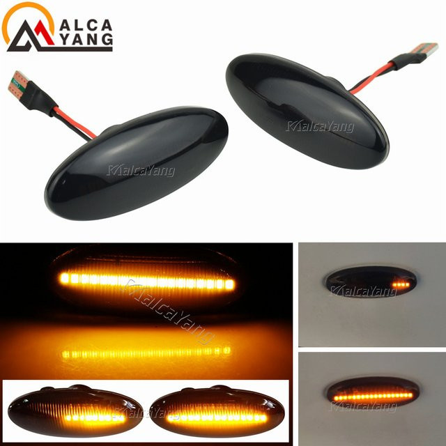 Malcayang Dynamische LED Blinker Leuchten für Nissan X-Trail, Qashqai, Juke, Micra K13 und Note E11 - Bild 1