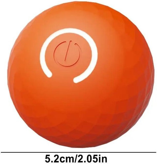 Var Vogue Hundespielzeugball, interaktiver, springender, rotierender, orange - Bild 1