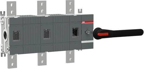ABB OT1600E30W8P Lasttrennschalter 1600A 1000V in Schwarz und Grau - Bild 1