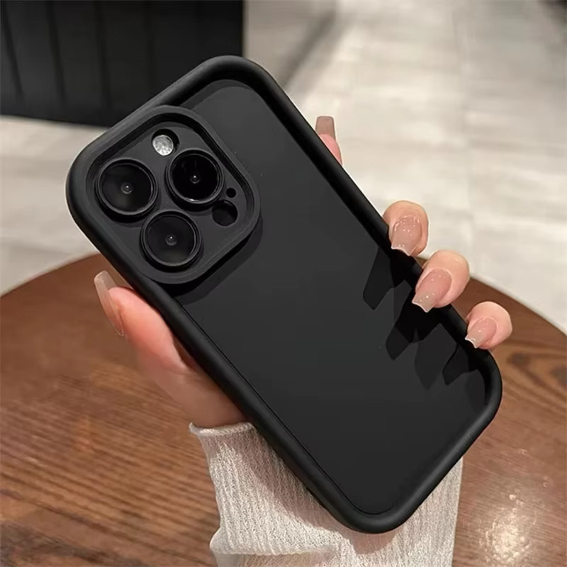 Stoßfeste Gusakov TPU Handyhülle für iPhone in Schwarz - Bild 2