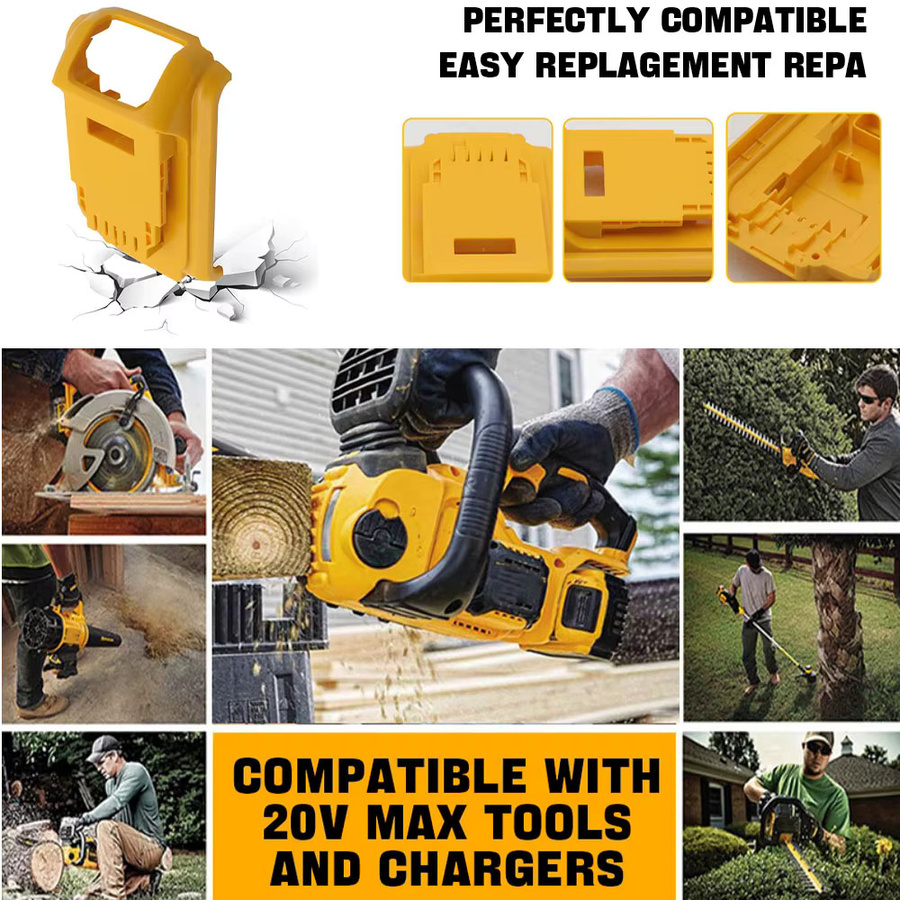DeWalt DCB200 18V 20V Li-Ion-Akku mit Kunststoffgehäuse und PCB-Schutzplatine - Bild 5