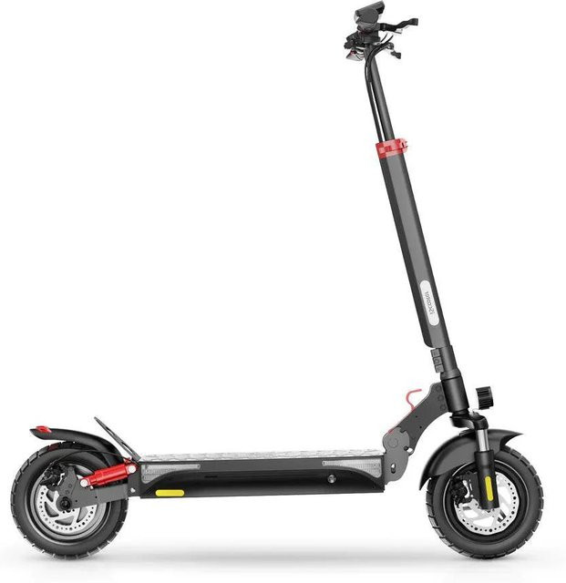 iScooter iX3 Offroad-Elektroroller in Schwarz mit 800 W, 48 V 10 Ah, 40 km/h und 40 km Reichweite, App-Steuerung, 10-Zoll-Offroad-Reifen und IPX4-Schutz - Bild 1