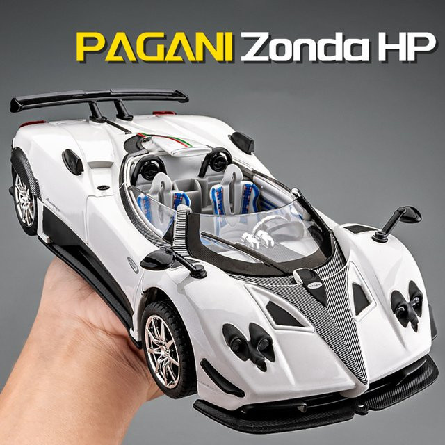 MAKEDA Pagani Zonta HP Huayra, Spielzeug Miniatur Auto, 1:24, mit Licht und Sound - Bild 1