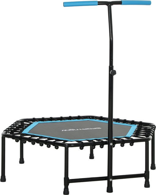 Aosom SPORTNOW Fitness-Trampolin, 114 cm, blau - Bild 1