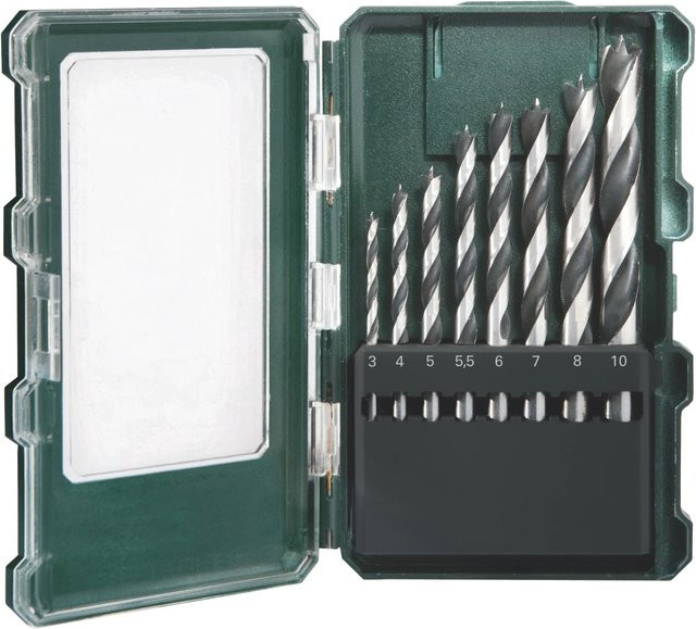 Metabo Holzbohrer-Kassette SP, 8-teiliger Bohrer-Satz aus Stahl - Bild 2