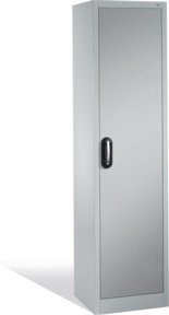 C+P Aktenschrank Acurado mit Drehtür und Schloss, Lichtgrau, H: 195 cm, B: 50 cm, T: 40 cm - Bild 1