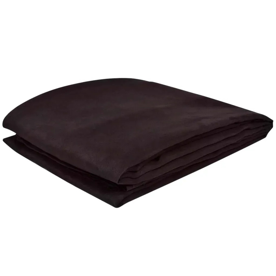 vidaXL Micro-Suede Sofaüberwurf Tagesdecke Braun B/T: 280 x 210 cm, Höhe: 350 cm - Bild 2