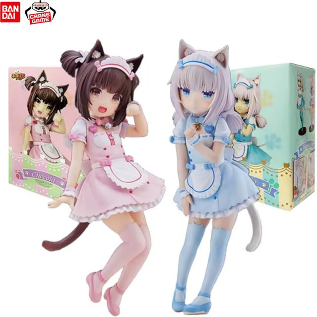 Bandai NEKOPARA Anime-Figur Schokolade und Vanille als PVC-Standfigur in Multicolor, Höhe: 18 cm - Bild 1