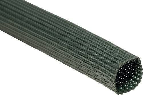 HellermannTyton Geflechtschlauch HEGMANWO-15-NOMEX-GN in Grün aus Polyaramid (NOMEX) für Durchmesser 10 bis 20 mm - Bild 1