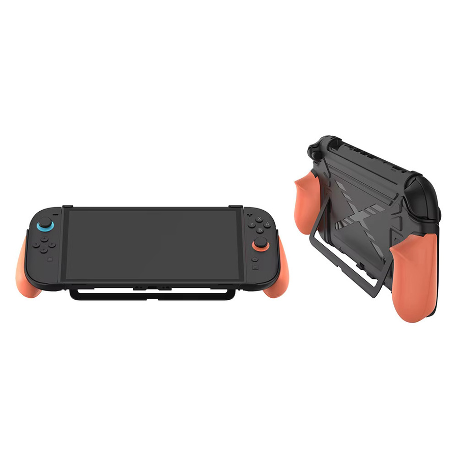 DOBE Austauschbare Griffhülle TNS-5196 für Nintendo Switch 2 Dockbar mit 3 ergonomischen Griffen und vollständigem Schutz in Multicolour - Bild 3