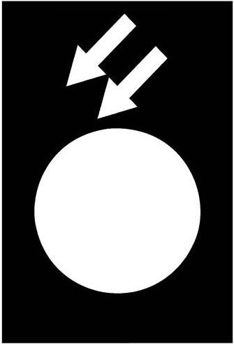 Schneider Electric ZB2BY2967 Einlegeschild aus Kunststoff in Schwarz und Mehrfarbig - Bild 1