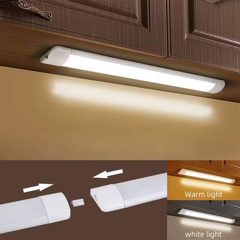 CANMEIJIA LED Rohr Lampe in Weiß für Decke und Wand zur Innenbeleuchtung in Küche und Schlafzimmer - Bild 3