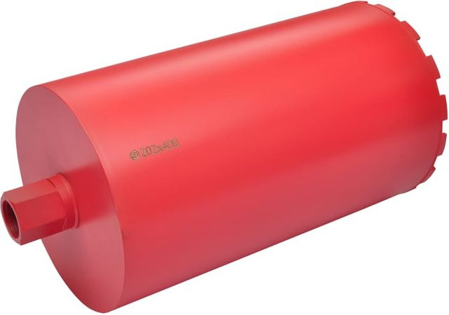 VD Home Furnishing Diamant-Kernbohrer in Rot mit einem Durchmesser von 202 mm - Bild 1