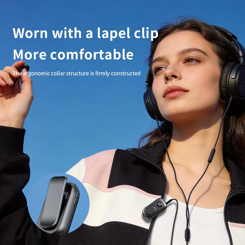 KEBIDUMEI Bluetooth 6.0 Audio-Empfänger mit 3,5-mm-Klinkenanschluss und Mikrofonunterstützung in Schwarz - Bild 3