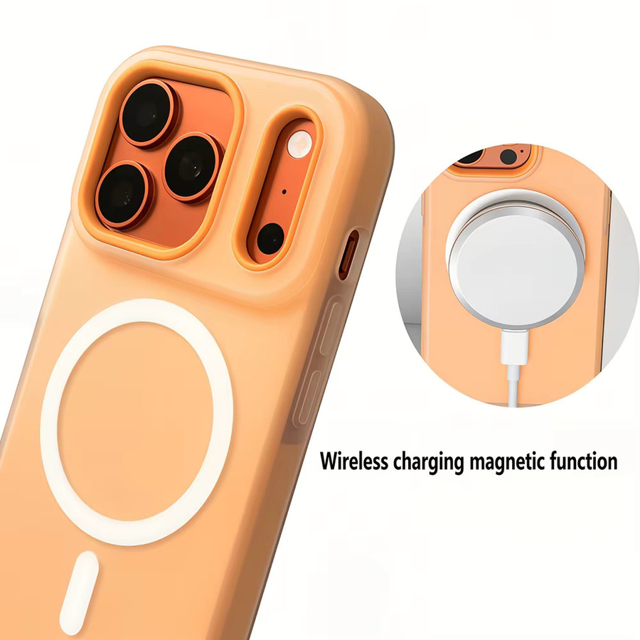 Apple 2-in-1 Magnetische Silikon Hülle für iPhone mit MagSafe Unterstützung in Weiß - Bild 3