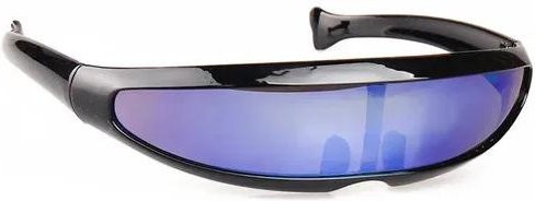 Dote Sonnenbrille verspiegelt, Kunststoff, Weiß Grau, Herren - Bild 1